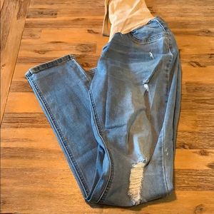 Maternity jeans